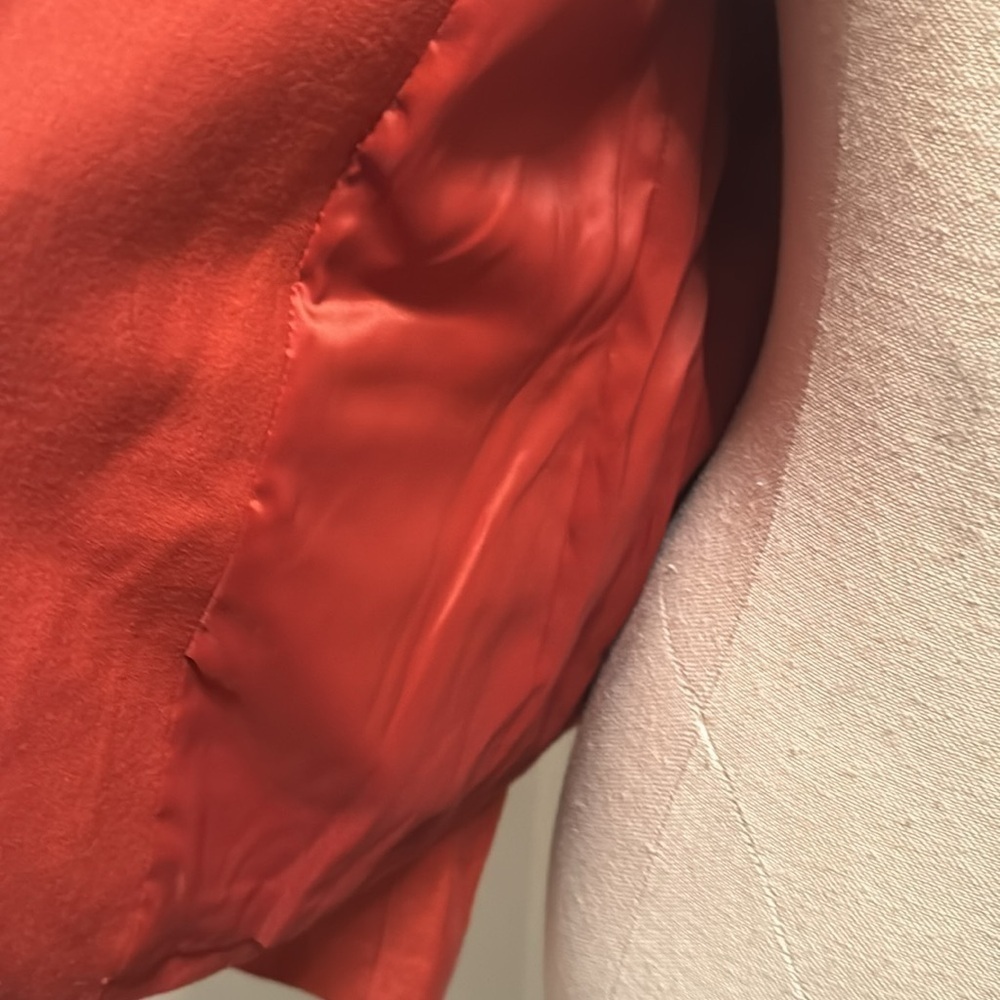 Talbots Burnt Orange Blazer - Picture 3 of 4